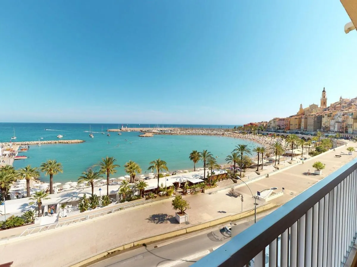 Superbe 2P Au 5Eme Etage Avec Terrasse Face A La Mer Et Parking Prive - Menton, Garavan - Fr-1-196-293 Ментона