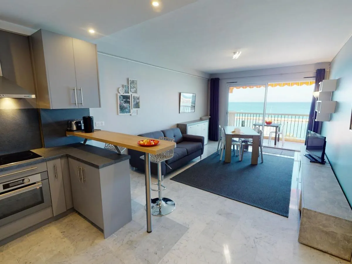 Superbe 2P Au 5Eme Etage Avec Terrasse Face A La Mer Et Parking Prive - Menton, Garavan - Fr-1-196-293 0*, Ментона Франция