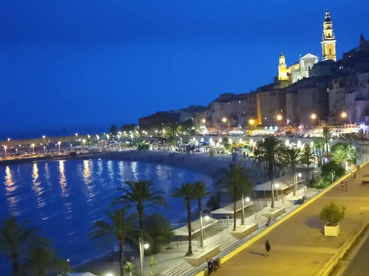Superbe 2P Au 5Eme Etage Avec Terrasse Face A La Mer Et Parking Prive - Menton, Garavan - Fr-1-196-293 Апартаменты Ментона